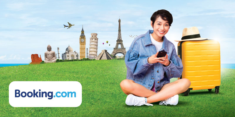 รับเงินคืนสูงสุด 10% เมื่อจองโรงแรมทั่วโลกผ่าน booking.com/3bbth