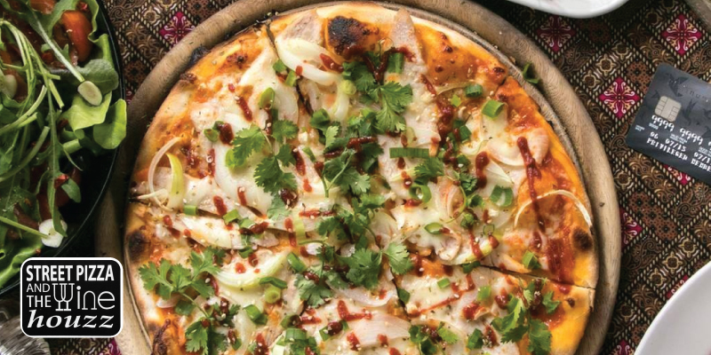 ส่วนลด 10% เมื่อทานอาหารครบ 500 บาท ที่ Street Pizza & The Wine House จ.เชียงใหม่