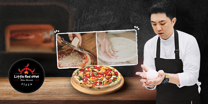 ส่วนลดคอร์สเรียนทำพิซซ่ามูลค่า 1,000 บาท (เหลือเพียง 3,900 บาท จากราคาปกติ 4,900 บาท) จาก Little Red Oven Pizza