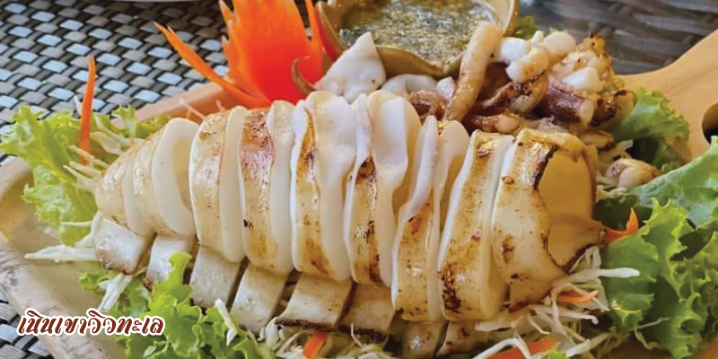 ส่วนลด 10% เมื่อทานอาหารครบ 1,000 บาท ที่ร้านเนินเขาวิวทะเล จ.พังงา