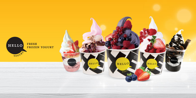 รับส่วนลด 20% เมื่อซื้อ Hello Yogurt Size L และ Parfait