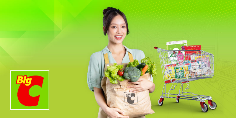 ใช้ 200 พอยต์ รับส่วนลดซื้อสินค้า 100 บาท ที่ Big C