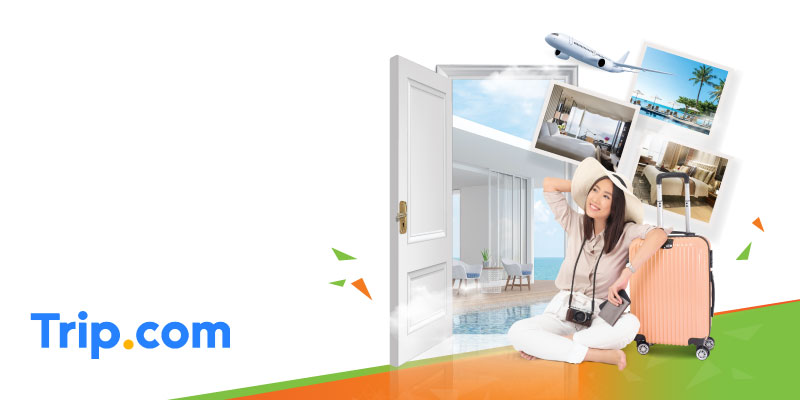 รับส่วนลด 6% เมื่อจองที่พัก ผ่าน Trip.com